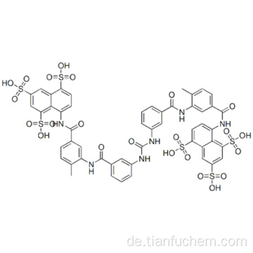 8,8 &#39;- [Carbonylbis [imino-3,1-phenylencarbonylimino (4-methyl-3,1-phenylen) carbonylimino]] bisnaphthalin-1,3,5-trisulfonsäure CAS 145-63-1